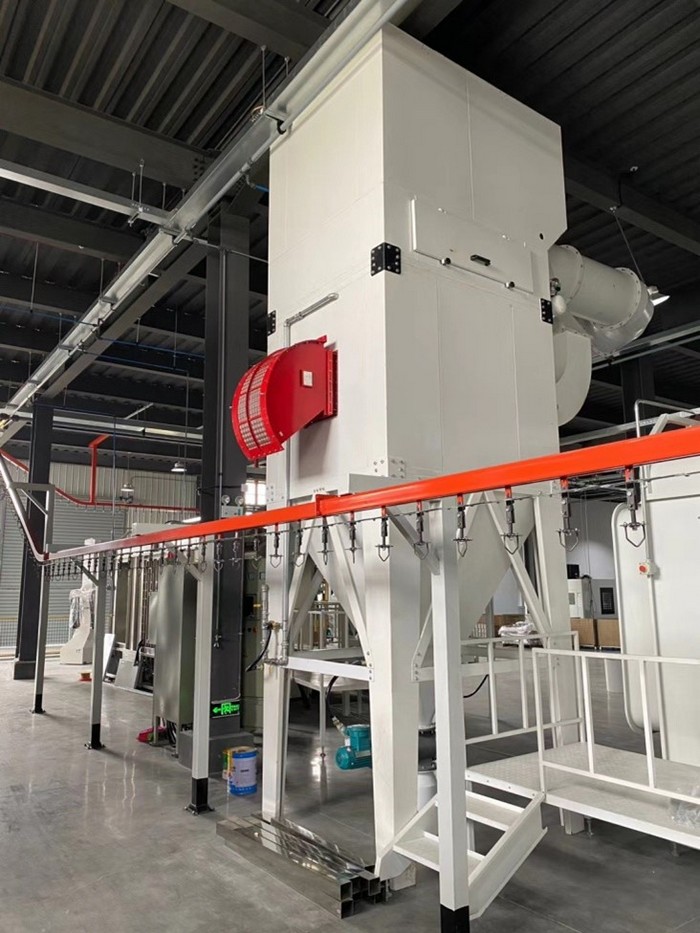 除塵防爆設(shè)備：無(wú)焰泄放裝置安裝實(shí)例1