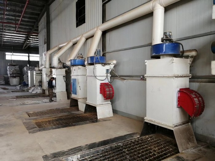 除塵防爆設(shè)備：無(wú)焰泄放裝置安裝實(shí)例2